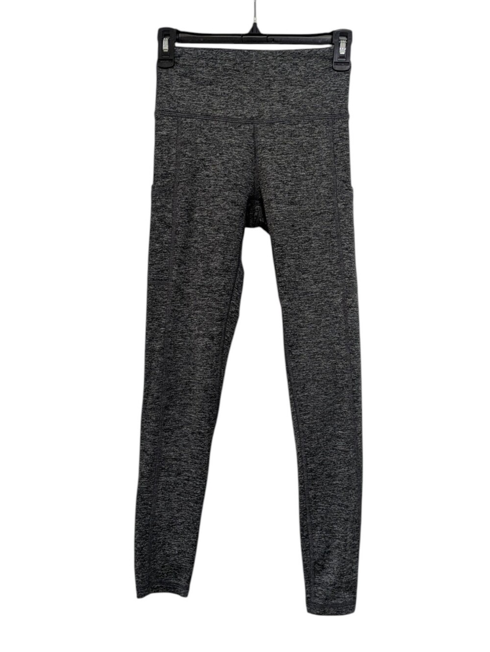 Aerie Chill Play Move Grey Athletic Pocket Leggings - Size Small Womens